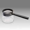 D 204 - LAS 5 - Magnifier aspheric standing